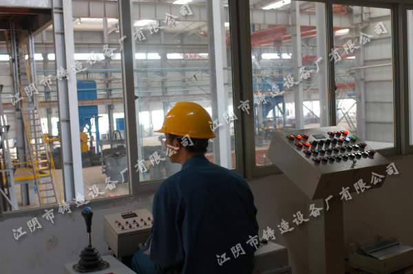 10t/h two-shift cupola of Jiangxi Copper Corporation